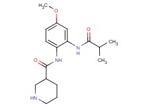 N-[2-(isobutyrylamino)-4-methoxyphenyl]-3-piperidinecarboxamide hydrochloride