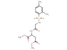 dimethyl 2-[({[(2,4-dimethylphenyl)sulfonyl]amino}acetyl)amino]succinate