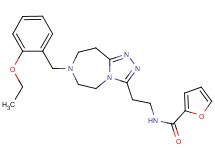 N-{2-[7-(2-ethoxybenzyl)-6,7,8,9-tetrahydro-5H-[1,2,4]triazolo[4,3-d][1,4]diazepin-3-yl]ethyl}-2-furamide