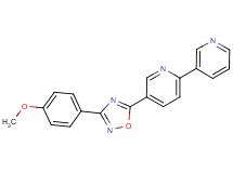 5-[3-(4-methoxyphenyl)-1,2,4-oxadiazol-5-yl]-2,3'-bipyridine