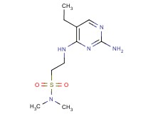 2-[(2-amino-5-ethylpyrimidin-4-yl)amino]-N,N-dimethylethanesulfonamide