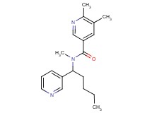 N,5,6-trimethyl-N-(1-pyridin-3-ylpentyl)nicotinamide
