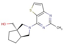 [(3aS*,6aS*)-2-(2-methylthieno[3,2-d]pyrimidin-4-yl)hexahydrocyclopenta[c]pyrrol-3a(1H)-yl]methanol