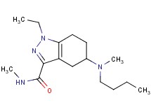 5-[butyl(methyl)amino]-1-ethyl-N-methyl-4,5,6,7-tetrahydro-1H-indazole-3-carboxamide