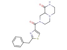 8-[(2-benzyl-1,3-thiazol-4-yl)carbonyl]hexahydro-2H-pyrazino[1,2-a]pyrazin-1(6H)-one