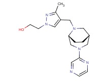 2-(3-methyl-4-{[(1R*,5R*)-3-(2-pyrazinyl)-3,6-diazabicyclo[3.2.2]non-6-yl]methyl}-1H-pyrazol-1-yl)ethanol