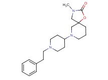 3-methyl-7-[1-(2-phenylethyl)-4-piperidinyl]-1-oxa-3,7-diazaspiro[4.5]decan-2-one