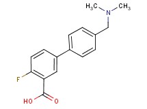 4'-[(dimethylamino)methyl]-4-fluorobiphenyl-3-carboxylic acid