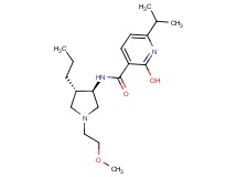 2-hydroxy-6-isopropyl-N-[rel-(3R,4S)-1-(2-methoxyethyl)-4-propyl-3-pyrrolidinyl]nicotinamide hydrochloride