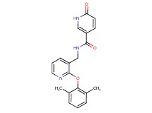 N-{[2-(2,6-dimethylphenoxy)pyridin-3-yl]methyl}-6-oxo-1,6-dihydropyridine-3-carboxamide