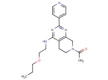 7-acetyl-N-(2-propoxyethyl)-2-pyridin-4-yl-5,6,7,8-tetrahydropyrido[3,4-d]pyrimidin-4-amine