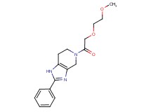 5-[(2-methoxyethoxy)acetyl]-2-phenyl-4,5,6,7-tetrahydro-1H-imidazo[4,5-c]pyridine