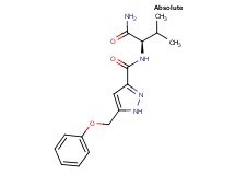 N-[(1R)-1-(aminocarbonyl)-2-methylpropyl]-5-(phenoxymethyl)-1H-pyrazole-3-carboxamide