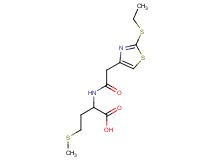 2-({[2-(ethylthio)-1,3-thiazol-4-yl]acetyl}amino)-4-(methylthio)butanoic acid