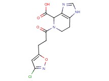 5-[3-(3-chloro-5-isoxazolyl)propanoyl]-4,5,6,7-tetrahydro-1H-imidazo[4,5-c]pyridine-4-carboxylic acid