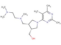 [(3R*,4R*)-4-{[[2-(dimethylamino)ethyl](methyl)amino]methyl}-1-(2,5,6-trimethylpyrimidin-4-yl)pyrrolidin-3-yl]methanol