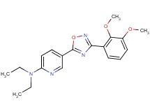 5-[3-(2,3-dimethoxyphenyl)-1,2,4-oxadiazol-5-yl]-N,N-diethyl-2-pyridinamine