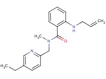 2-(allylamino)-N-[(5-ethylpyridin-2-yl)methyl]-N-methylbenzamide