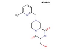 (3R,9aR)-3-(hydroxymethyl)-8-[(6-methyl-2-pyridinyl)methyl]tetrahydro-2H-pyrazino[1,2-a]pyrazine-1,4(3H,6H)-dione