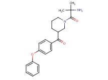 [1-(2-methylalanyl)piperidin-3-yl](4-phenoxyphenyl)methanone