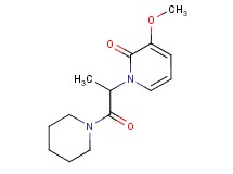 3-methoxy-1-(1-methyl-2-oxo-2-piperidin-1-ylethyl)pyridin-2(1H)-one