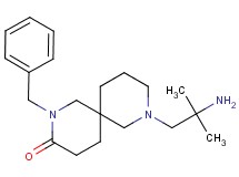 8-(2-amino-2-methylpropyl)-2-benzyl-2,8-diazaspiro[5.5]undecan-3-one