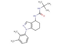 N-(tert-butyl)-N'-[1-(2,3-dimethylphenyl)-4,5,6,7-tetrahydro-1H-indazol-4-yl]urea