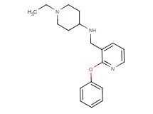 1-ethyl-N-[(2-phenoxy-3-pyridinyl)methyl]-4-piperidinamine
