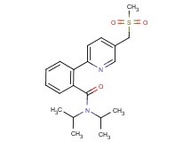 N,N-diisopropyl-2-{5-[(methylsulfonyl)methyl]pyridin-2-yl}benzamide