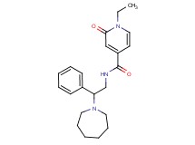 N-(2-azepan-1-yl-2-phenylethyl)-1-ethyl-2-oxo-1,2-dihydropyridine-4-carboxamide