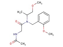 2-(acetylamino)-N-(2-methoxybenzyl)-N-(2-methoxy-1-methylethyl)acetamide