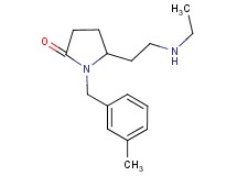 5-[2-(ethylamino)ethyl]-1-(3-methylbenzyl)-2-pyrrolidinone