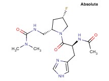 N-[(1S)-2-[(2S,4S)-2-({[(dimethylamino)carbonyl]amino}methyl)-4-fluoropyrrolidin-1-yl]-1-(1H-imidazol-4-ylmethyl)-2-oxoethyl]acetamide