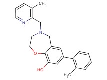 7-(2-methylphenyl)-4-[(3-methylpyridin-2-yl)methyl]-2,3,4,5-tetrahydro-1,4-benzoxazepin-9-ol