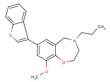 7-(1-benzothien-3-yl)-9-methoxy-4-propyl-2,3,4,5-tetrahydro-1,4-benzoxazepine