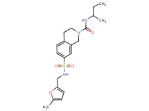N-(sec-butyl)-7-({[(5-methyl-2-furyl)methyl]amino}sulfonyl)-3,4-dihydroisoquinoline-2(1H)-carboxamide
