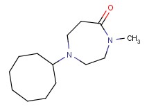 1-cyclooctyl-4-methyl-1,4-diazepan-5-one