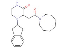 3-[2-(1-azocanyl)-2-oxoethyl]-4-(2,3-dihydro-1H-inden-2-yl)-2-piperazinone