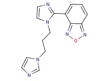 4-{1-[3-(1H-imidazol-1-yl)propyl]-1H-imidazol-2-yl}-2,1,3-benzoxadiazole