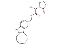 N-(6,7,8,9,10,11-hexahydro-5H-cycloocta[b]indol-2-ylmethyl)-2-(2-oxopyrrolidin-1-yl)propanamide