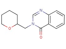 3-(tetrahydro-2H-pyran-2-ylmethyl)quinazolin-4(3H)-one
