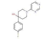 4-(4-fluorophenyl)-1-pyrimidin-4-ylpiperidin-4-ol