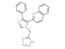 2-[4-phenyl-1-(1H-tetrazol-5-ylmethyl)-1H-imidazol-5-yl]quinoline