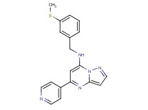 N-[3-(methylthio)benzyl]-5-(4-pyridinyl)pyrazolo[1,5-a]pyrimidin-7-amine
