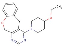 4-(4-ethoxypiperidin-1-yl)-5,11-dihydro[1]benzoxepino[3,4-d]pyrimidine