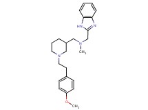 (1H-benzimidazol-2-ylmethyl)({1-[2-(4-methoxyphenyl)ethyl]-3-piperidinyl}methyl)methylamine