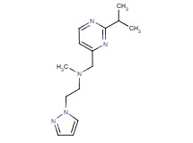 N-[(2-isopropylpyrimidin-4-yl)methyl]-N-methyl-2-(1H-pyrazol-1-yl)ethanamine