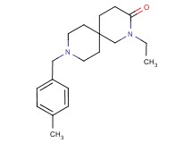 2-ethyl-9-(4-methylbenzyl)-2,9-diazaspiro[5.5]undecan-3-one