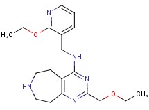 2-(ethoxymethyl)-N-[(2-ethoxypyridin-3-yl)methyl]-6,7,8,9-tetrahydro-5H-pyrimido[4,5-d]azepin-4-amine