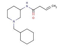 N-[1-(cyclohexylmethyl)-3-piperidinyl]-3-butenamide